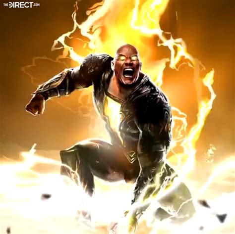 Black Adam Dwayne The Rock Johnson Reveals Official Concept Art Teaser For His Dc Villain