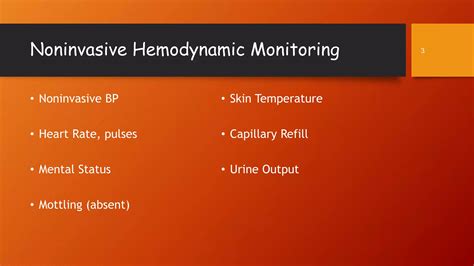 ANES 1502 M9 PPT Hemodynamic Monitoring PPT