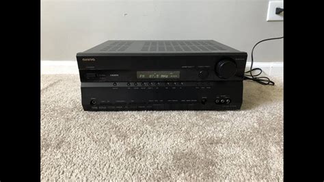 Onkyo Tx Sr606 71 Hdmi Home Theater Surround Receiver Youtube