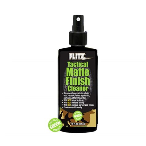 Flitz TM 81585 7 6 Fl Oz Tactical Matte Finish Cleaner Spray