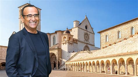 Con Il Cuore Carlo Conti Torna Ad Assisi Nel Nome Di Francesco Tv