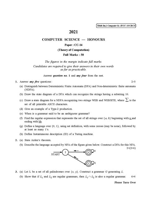 File Cu 2021 B Sc Honours Computer Science Semester Vi Paper Cc 14