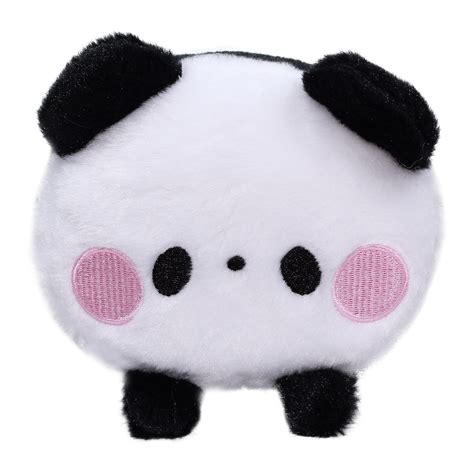 Super Soft Mochii Cute Panda Plush Japanese Squishy Plushie Toy Kawaii Bear Black White 5