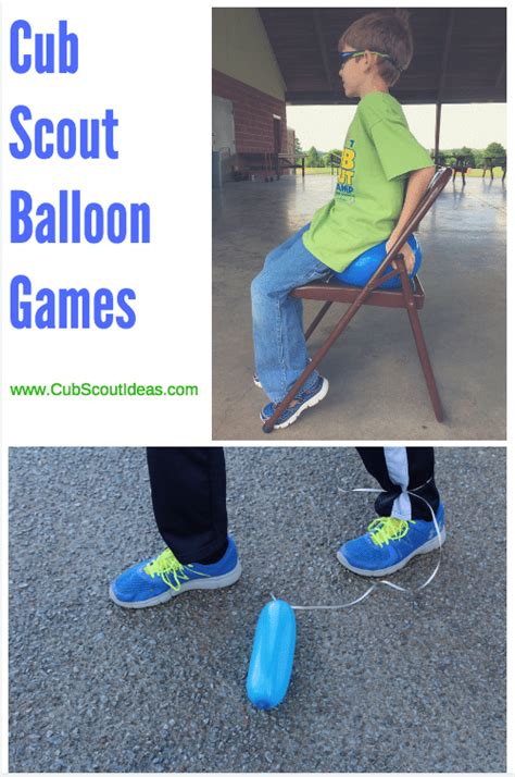 3 Fun Balloon Games Your Cub Scouts Will Love ~ Cub Scout Ideas