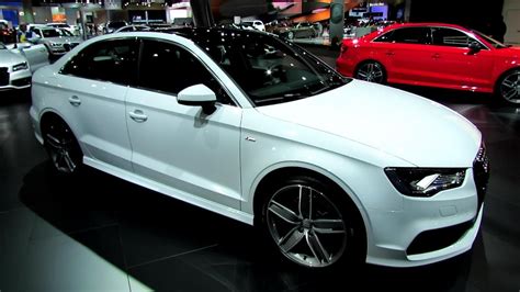 2015 Audi A3 S Line Sedan Exterior And Interior Walkaround 2013 La Auto Show Youtube