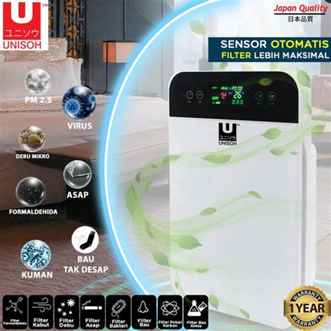 Jual Unisoh Air Purifier Penjernih Udara Ruangan Rumah Garansi