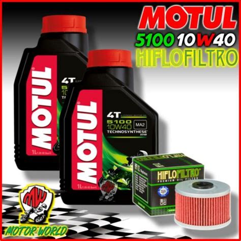 Set Service L L Motul W Lfilter Kawasaki Bn