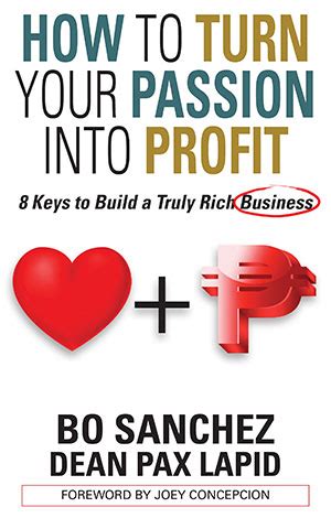 How To Turn Your Passion Into Profit Feast Books