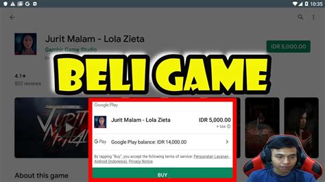 Cara Beli Game Di Playstore Dengan Pulsa