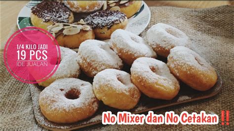 HOMEMADERESEP DONUT KENTANG EMPUK LEMBUT DAN TAHAN LAMA II OLAHAN