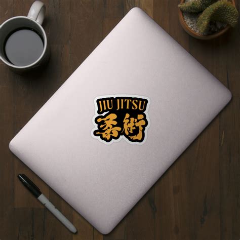 Jiu Jitsu Kanji Japanese Jiu Jitsu Sticker Teepublic