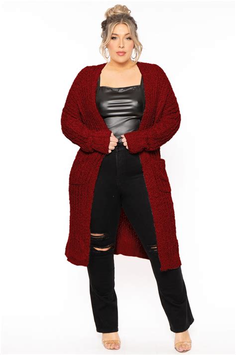 Curvy Sense Trendy Plus Size Sweaters And Cardigans