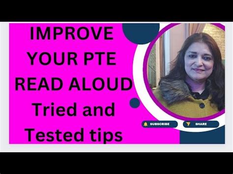 How To Improve PTE READ ALOUD Tricks To Improve Read Aloud YouTube