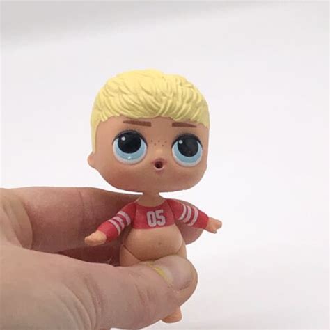 LOL Surprise Captian Qb Nude Blond Football Boy Boi EBay