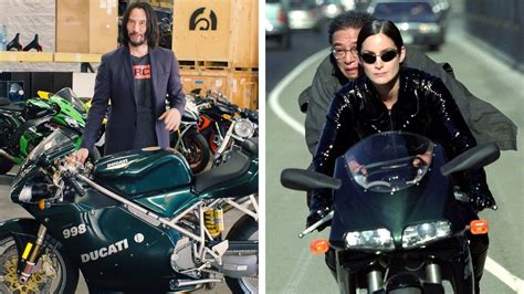 Keanu Reeves Is Psyched To Have The Matrix Reloaded Motorcycle