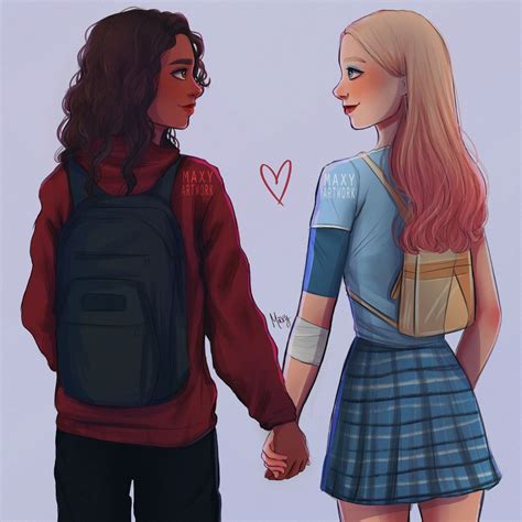 Stunning Euphoria Fan Art of Jules and Rue