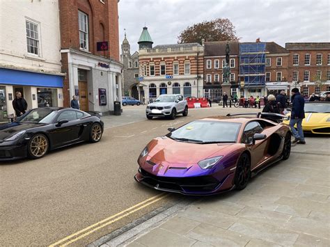 Lamborghini Aventador Svj With A One Off Ad Personam Paint Job I Found