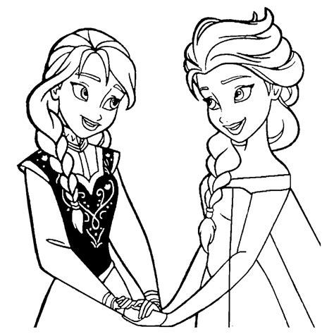 Desenhos Da Frozen Para Colorir