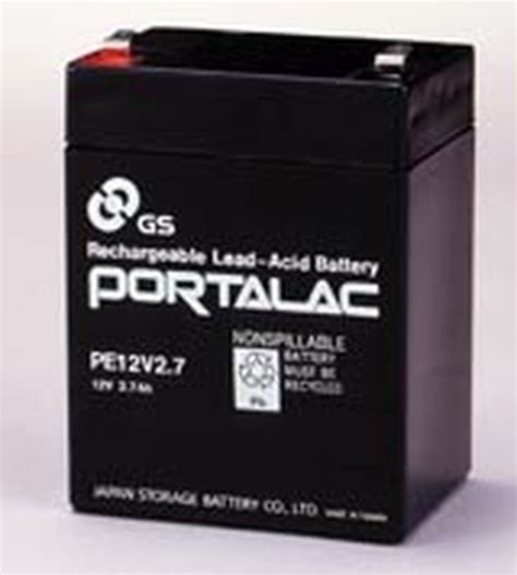 Pe12v27f1 Gs Portalac Battery Emergency Lighting Gs Portalac