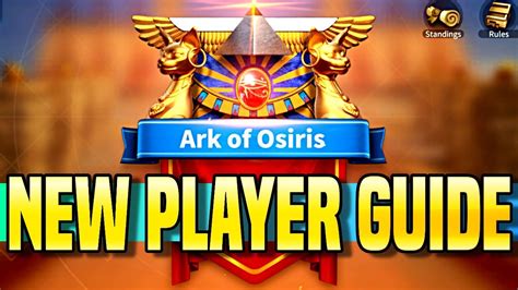 Ark Of Osiris New Player Guide Rise Of Kingdoms Youtube