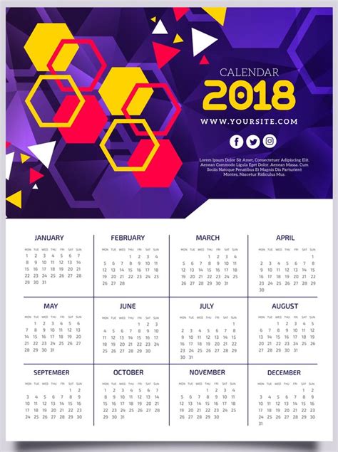 HAPPY NEW YEAR CALENDARS!....... Do you love any calendar of 2018 ? — Steemit