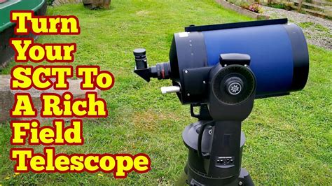 Celestron Focal Reducer Turn Your Sct To A Rich Field Telescope