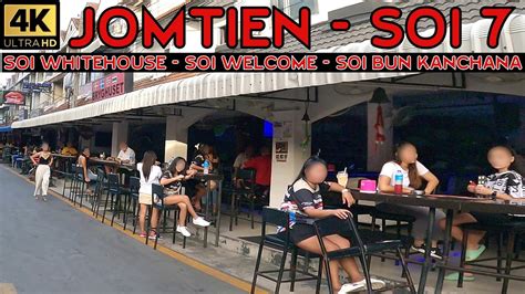 Jomtien Beach Road Soi 7 Soi Whitehouse Soi Welcome Soi Bun Kanchana