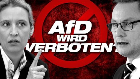 JETZT Wird Das AfD VERBOT Gefordert YouTube