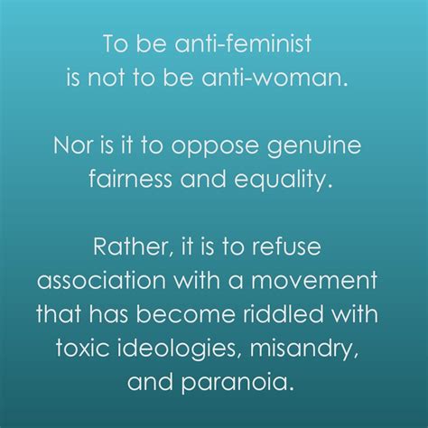 Anti Feminist Quotes - ShortQuotes.cc