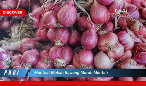 Ketahui Manfaat Makan Bawang Merah Mentah Yang Bikin Kamu Penasaran