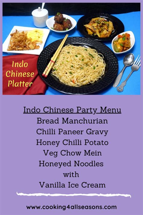 Indo Chinese Platter | Indo Chinese Party Menu