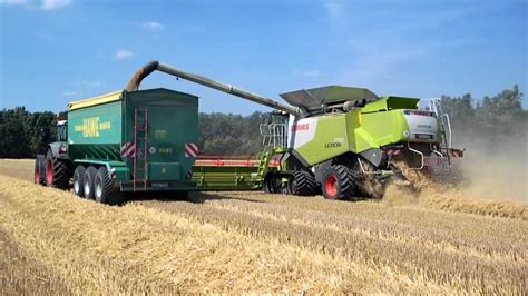 Claas Lexion Harvest Youtube