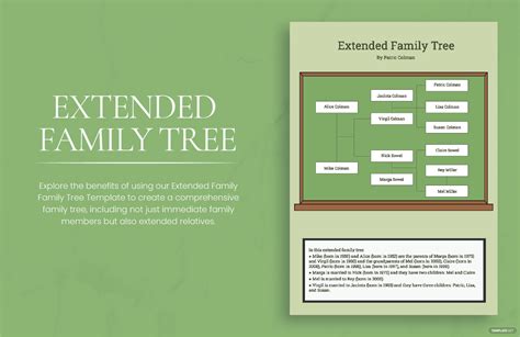 Free Family Tree Template - Illustrator, PDF | Template.net