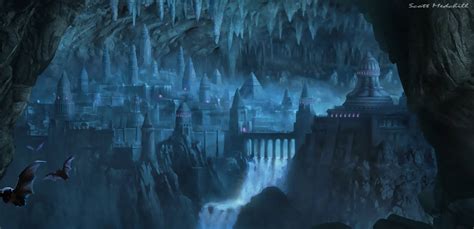 Drow City by goatlord51 on DeviantArt