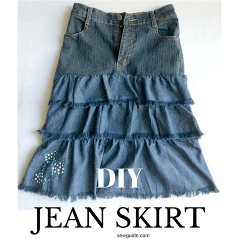 How To Make Jean Skirts Sewguide