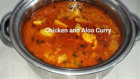 Chicken And Aloo Curry Recipe Simple And Easy Chicken Curry Dinner