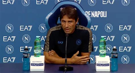 Conte In Conferenza Dopo Juventus Napoli Segui La Diretta