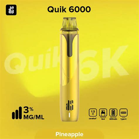 ซอ KS Quik 6000 Pineapple KS Quik 6000 กลนสบปะรด Let s RELX