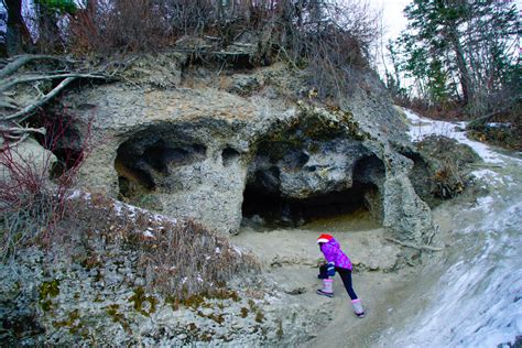 The Ice Falls And Caves Of Fish Creek Provincial Park Play Outside Guide