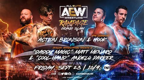 AEW Rampage Grand Slam Announcements Full Card Lineup