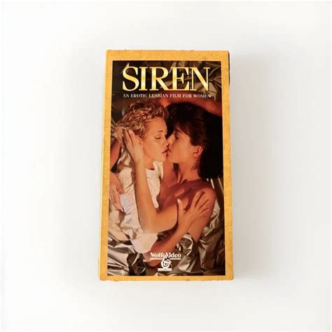 SIREN LESBIAN Erotic Thriller VHS 1996 Vintage Movie HTF Wolf Video 17 96 PicClick UK