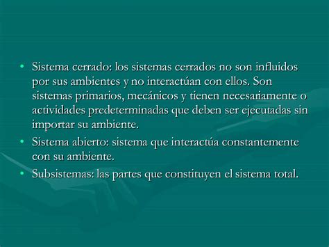 Teoría De Sistemas Ppt