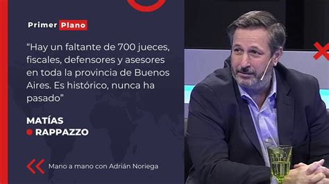 Matías Rappazzo en PrimerPlano con Adrián Noriega 05 09 2023 YouTube