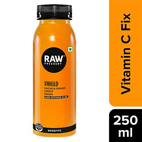 Buy Raw Pressery Cold Pressed Juice Shield 250 Ml Bottle Online At Best Price Of Rs 150