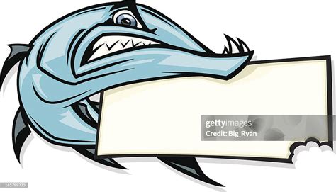 Happy Barracuda Cartoon