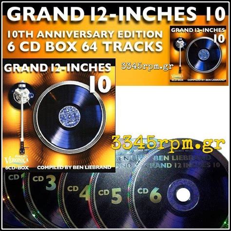 Grand 12 Inches Vol 10 6CD Box Set 80s 3345rpm Gr