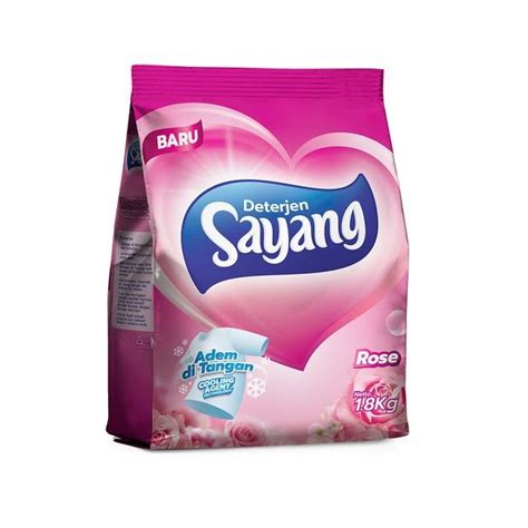 Jual Sayang Rose Powder Detergent Gr Kebutuhan Ibu Termurah