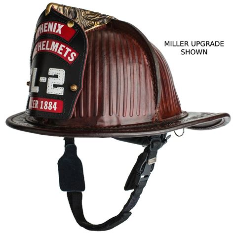 Customizable Phenix Tl2 Traditional Leather Fire Helmet Nfpa Osha