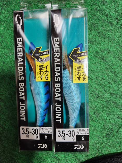 ダイワ エメラルダス ボートジョイント 35号 30g ブルー ライトブルー杉 2本セット 35号日本yahoo拍賣｜myday代標