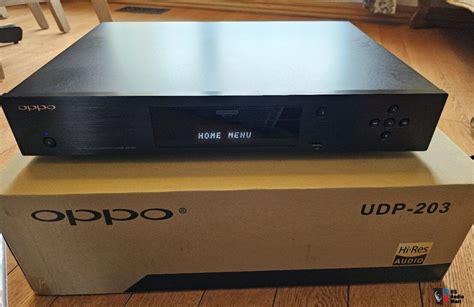 Oppo Udp 203 Disc Player With Linear Power Supply For Sale Us Audio Mart